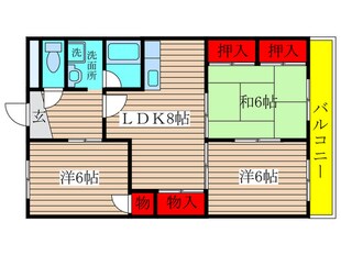 タウンＢＢＳの物件間取画像